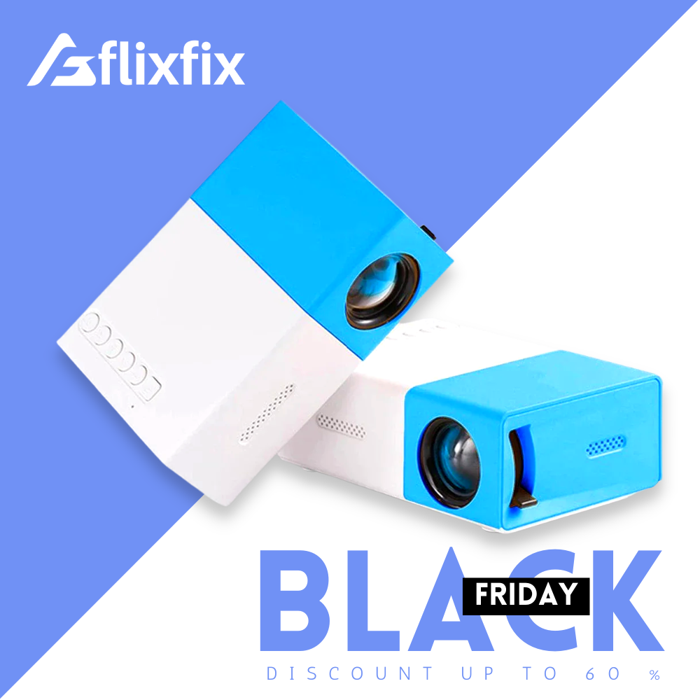 FlixFix™ Mini Projector