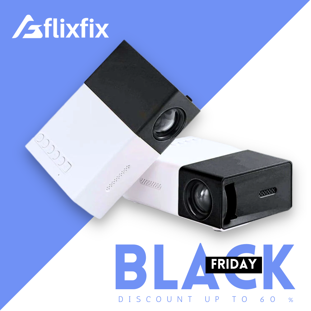 FlixFix™ Mini Projector